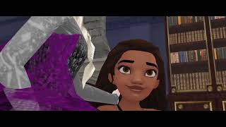 MMD - Vampire Elsa bites Moana HD 60 FPS