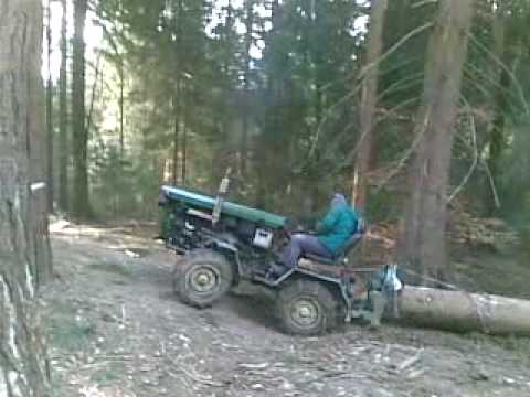 crazy tractor driver :)) - YouTube