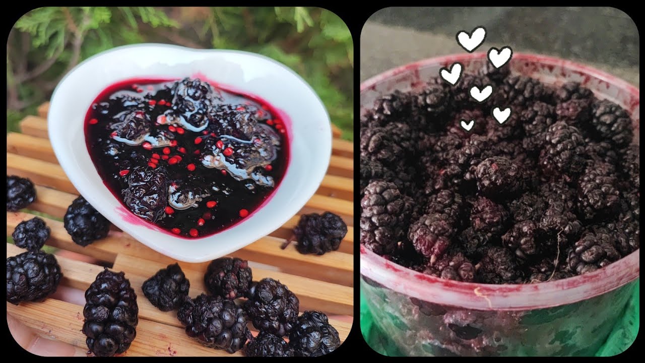 طريقة عمل مربى التوت الشامي الأصلي 🍇 | وصفة تقليدية بطعم لا يُنسى😋🩷