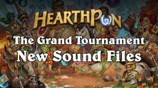 The Grand Tournament - All New Sounds / Voiceovers
Check out all the patch changes
http://www.hearthpwn.com/news/1011-the-grand-tournament-patch-datamined-card-flavor
Make sure to check us out for the best in Hearthstone News, Patch Previews, Card Database, Deckbuilding, and more! Make sure you also swing by our forums.
http://www.HearthPwn.com
Get Social! Follow us for updates!
http://twitter.com/HearthPwn
http://facebook.com/HearthPwn
http://twitch.tv/HearthPwn The Grand Tournament - All New Sounds / Voiceovers
