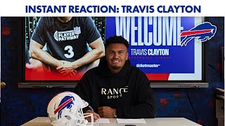 Its Just Such a Big Thing | Rugby Player Travis Clayton Reacts to Signing with Buffalo Bills
