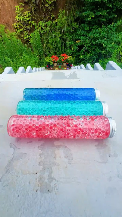 💙❤️🩵Breaking Colorfull glass bottle 🫙 ⚠️🔥💥#Shorts #ASMR #satisfying#asmrsound#satisfyingvideo