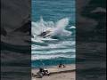 Intrepid power boat at the wavy Haulover Inlet. Filmed exclusively for us by my good friend Scott