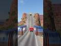 BeamNG Drive crashes - bollards vs car Part 506  #beamngdrive #beamng #youtubeshorts #shorts