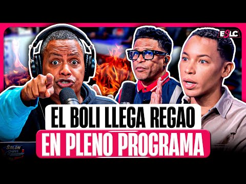 BOLI FROM EL MAÑANERO TRASHES ENRIQUE QUAELY AND CALLS HIM OUT LIVE FOR BEING DISRESPECTFUL