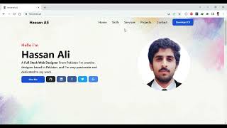 Next.js Portfolio Website with ContentLayer (hassanali pk)