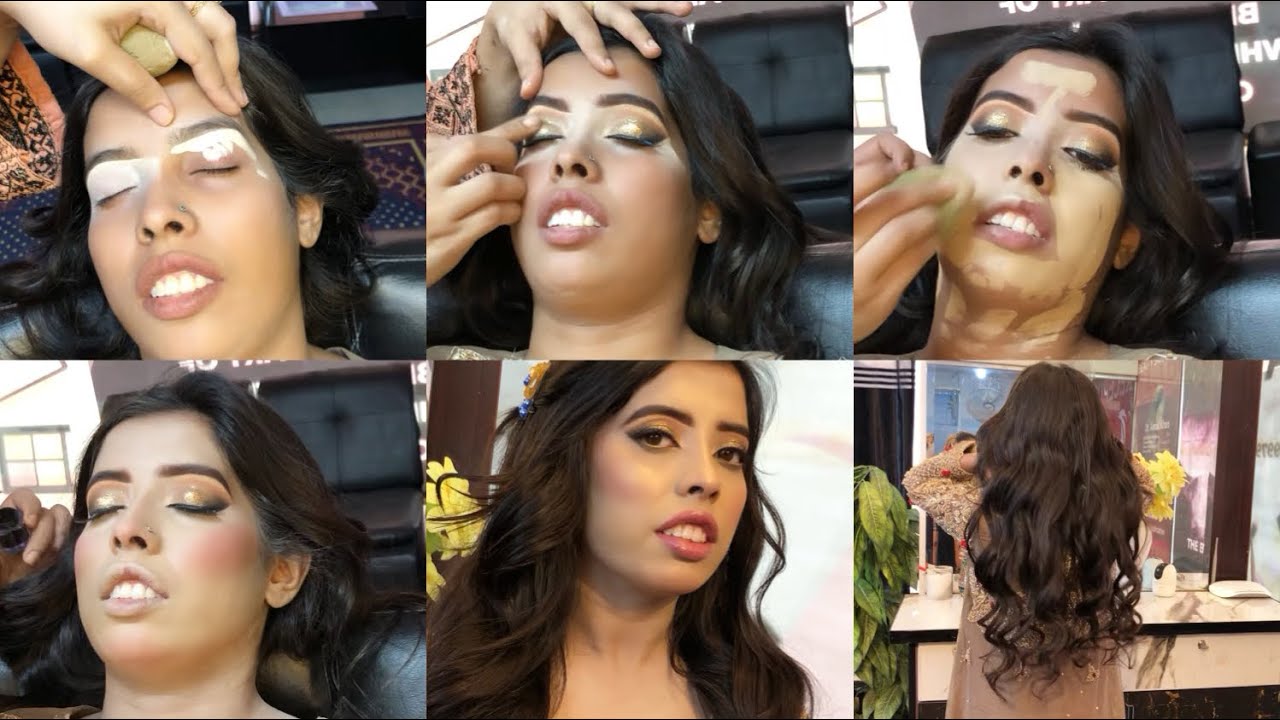 Makeup For Beginners || Mehandi Makeup Tutorial Step By Step - YouTube