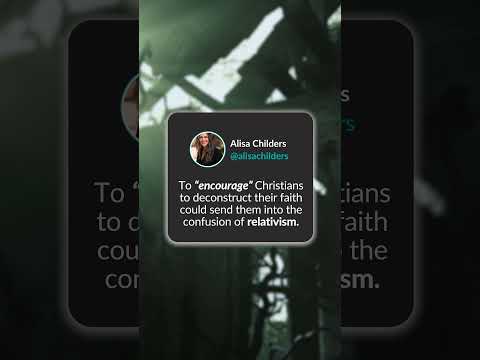 Treating faith deconstruction as a neutral tool is dangerous for two main reasons 👇
