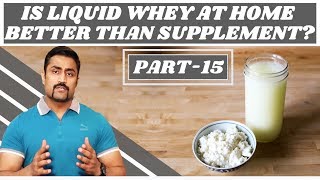 Whey, a by-product of cheese and curd manufacturing, was once
considered waste product. the discovery whey as functional food with
nutritional applica...
