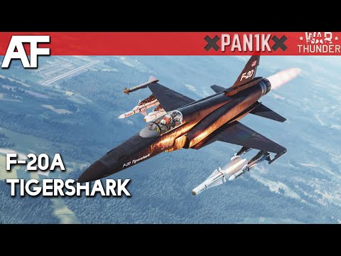 War Thunder - Northrop F-20A Tigershark | Gameplay Lietadlá CZ/SK