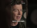 The first time Rick Astley got RickRolled