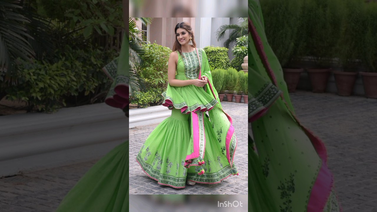 Sharara design by Kriti Sanon 