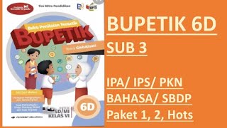 BUPETIK 6D - Sub 3 | IPA/ IPS/ PKN/ BHS/ SBDP/ Paket 1/ 2/ HOTS