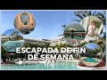 VLOG ESCAPADA DE FIN DE SEMANA 👩🏼‍❤️‍👨🏻 | TRABAJO + HOTEL TOUR 🏨 + COMIDAS + ESTAMOS EN EL PARAISO 🌴