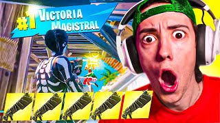 GANANDO SOLO con la NUEVA ESCOPETA de FORTNITEMARES *MUY DIFÍCIL*