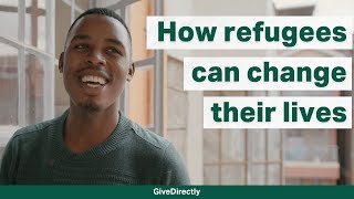 How can a refugee change their life?