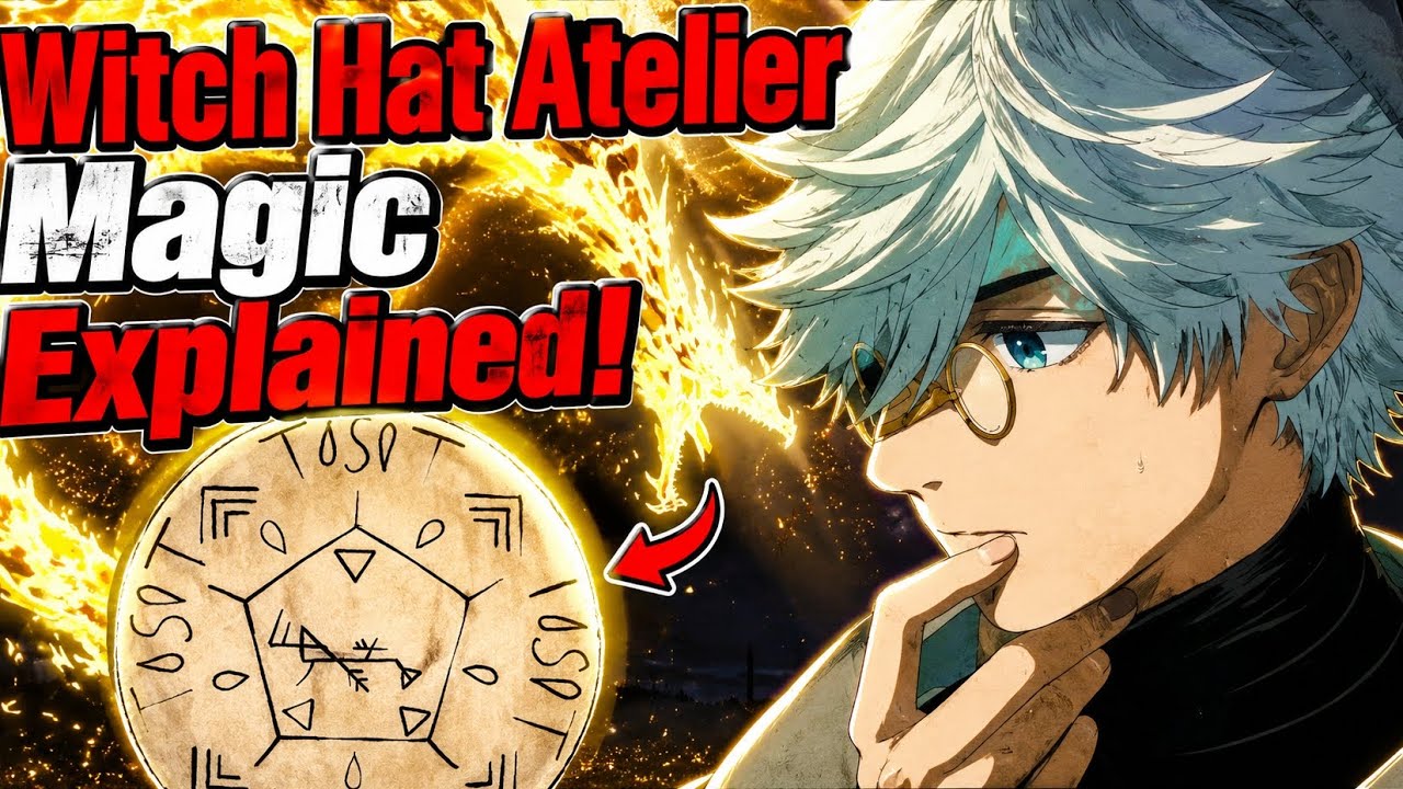 How Qifrey Actually Created the Dragon (Magic Explained) | Witch Hat Atelier ep 5 とんがり帽子のアトリエ