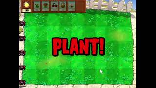 Plants vs Zombies Stage 1 - 5 | Gameplay