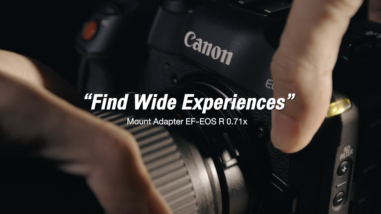 Canon EOS C70 Mount Adapter EFEOS R 0.71x ตัวแปลงเมาท์ทรงพลัง YouTube