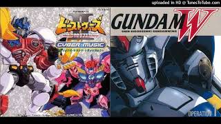 Two Mix Vs C.n.n. - Get My Communication Transformers & Gundam Mashup