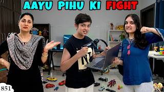 AAYU PIHU KI FIGHT | Ep 851 | Family Life Vlog | Aayu and Pihu Show screenshot 3