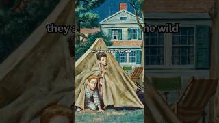 Backyard Adventure - The scariest night of 1952 🏕️👻 #art #history #arthistory #painting
