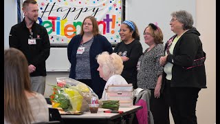 Twins retire together after 50 years