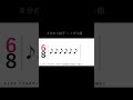 「 拍子 」 音楽 基礎知識 ② #shorts