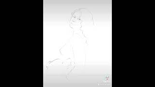 “Woman and Her Dog” digital painting