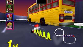 Mario Kart 64 Flower Cup 50cc (1/4)