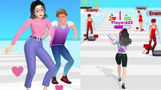 Streamer Rush All Levels Walkthrough - 💃➕👗 (Mobile Gameplay) screenshot 2