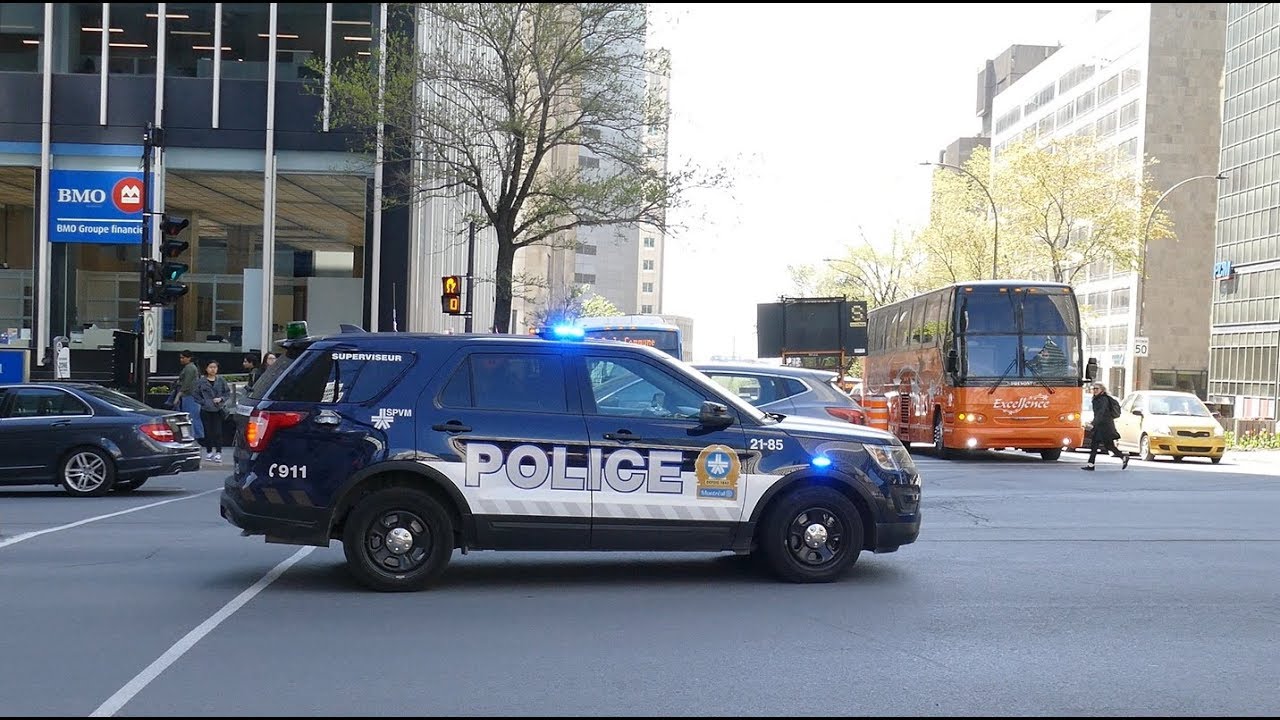 SPVM MONTREAL POLICE RESPONDS TO CALLS / LE SERVICE DE POLICE RÉPONDS À