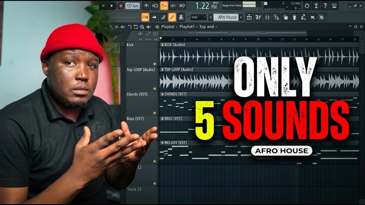 I Tried Making an Afro House Hit Using Only 5 Sounds