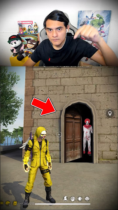 ABRI LA PUERTA SECRETA de FREE FIRE 😰