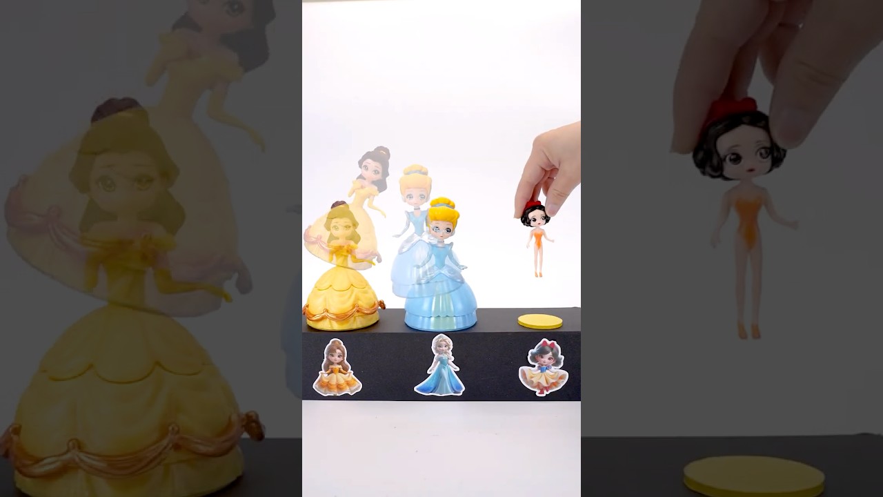 Satisfying With Unboxing Disney Princess Toys | Princess Dress Collection ASMR 
