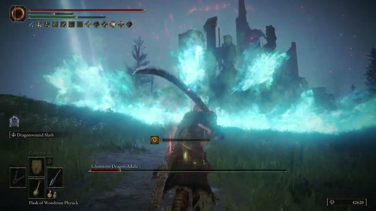Elden Ring: Glintstone Dragon Adula [No Damage Taken]