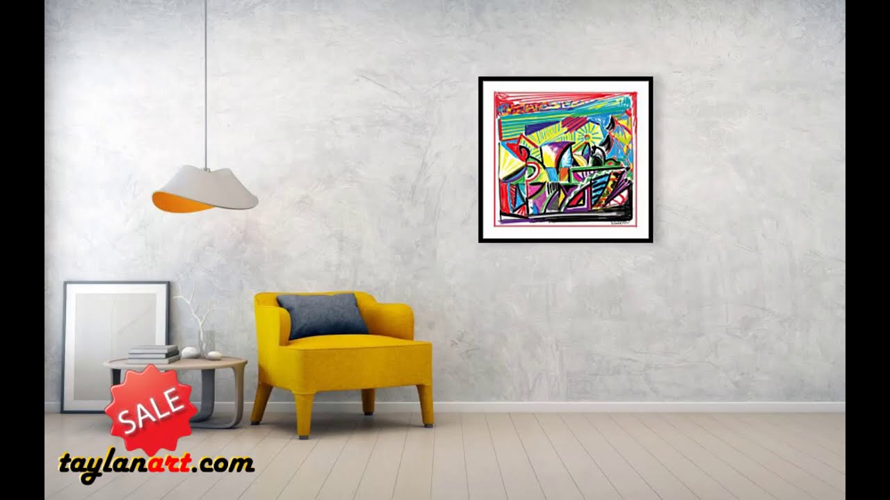 Original Digital Painting For Sale.Sunset and fisherman, surrealism 18-9-20