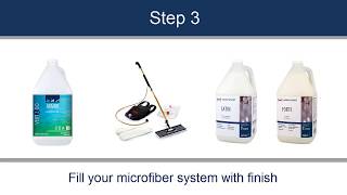 Learn step by step how to apply finish to a floor using the flat mopping technique