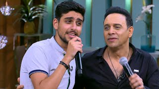 بتتريق على ابوك ؟ دويتو"دباديبو"بين مصطفى قمر وابنه تيام مع منى الشاذلي