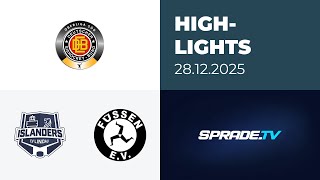 28.12.2025 - Highlights - EV Lindau Islanders vs. EV Füssen