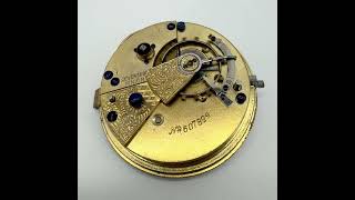 Antique J.G. Graves Sheffield Pocket Watch Movement English Lever