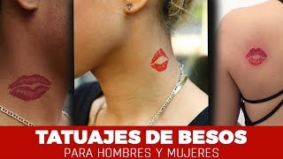 Tatuajes de Besos para Hombres y Mujeres ¿Que significan?