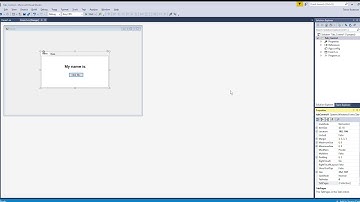Tab Control Microsoft Visual Studio