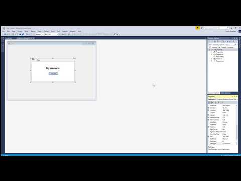 Tab Control Microsoft Visual Studio