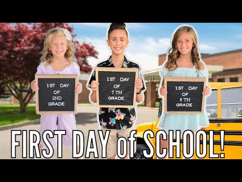 THE FIRST DAY OF SCHOOL HAS COME! | New School Year 2022