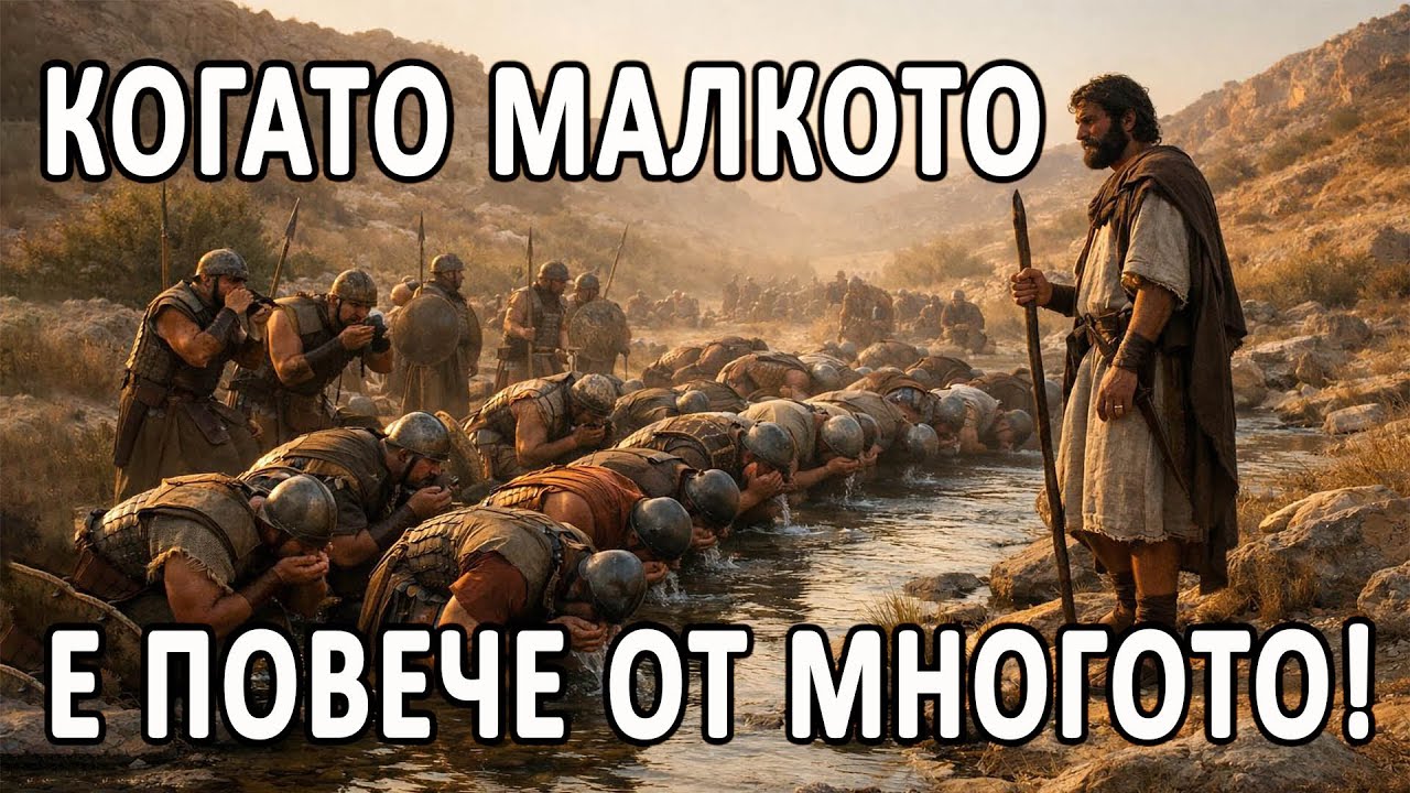 Когато малкото е повече от многото! - п-р Татеос - 05.02.2026