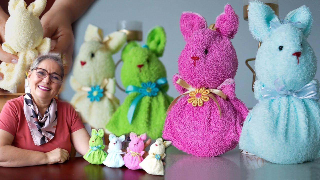 CONEJITOS  PORTAJABONES /fáciles de hacer/Idea de negocio/souvenirs/recordatorios o para tu casa