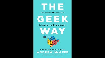 Book Review Session on The Geek Way by Andrew McAfee