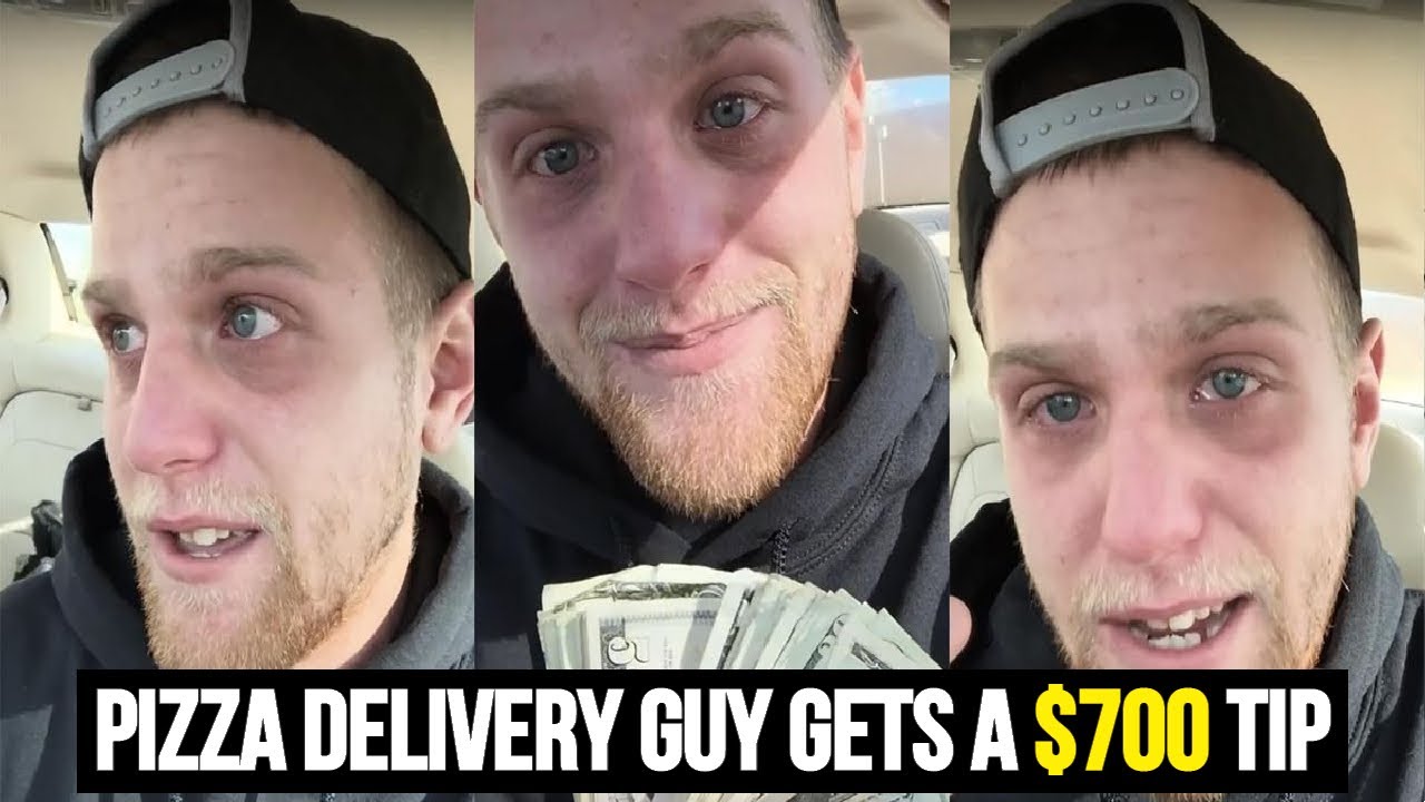 Pizza Delivery Guy Gets A $700 Tip Just When He Needed It The Most ...