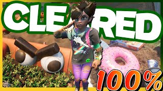 GROUNDED SANDBOX AND TRASH CLEARENCE! Time Is Running Out To Complete Grounded 100% In 100 Days!